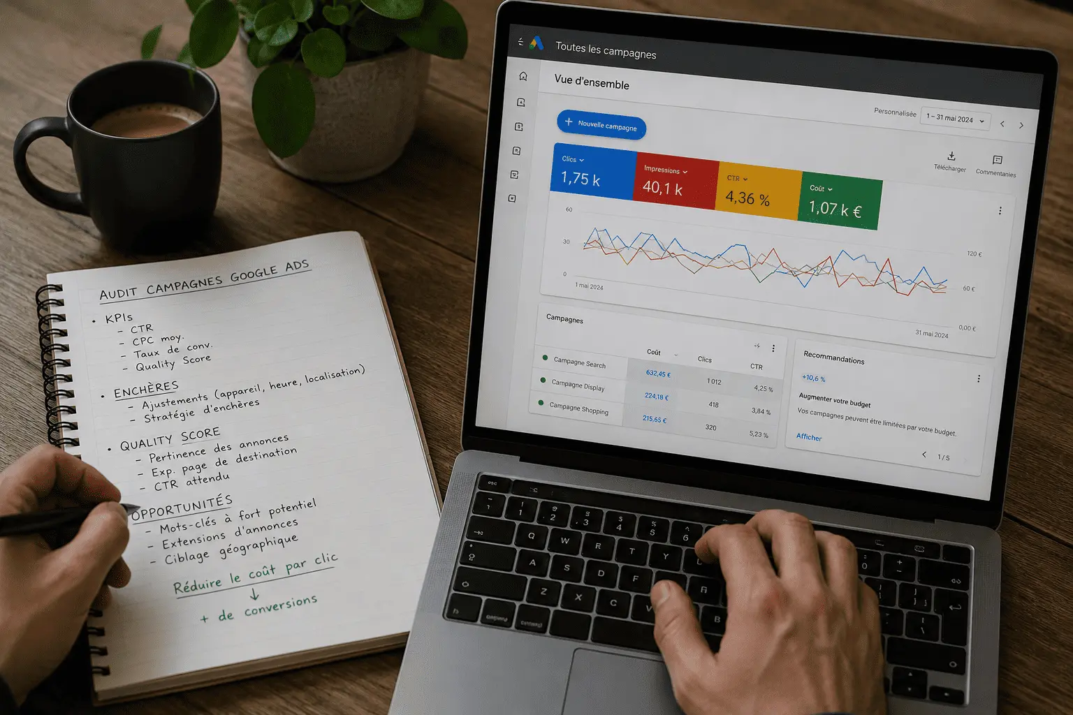 Optimisation campagnes existantes